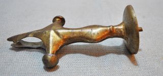Old Antique Hand Forged Brass Sword Hilt Handle 2