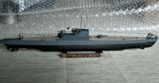 Built German U - Boat Wwii Submarine Type I X C Rare Sub Aurora Model