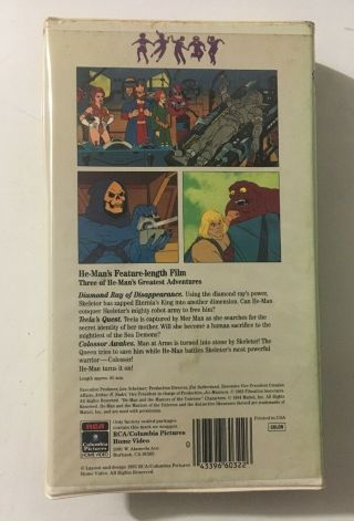 He - Man and the Masters of the Universe Volume 4 VHS Tape RARE 2