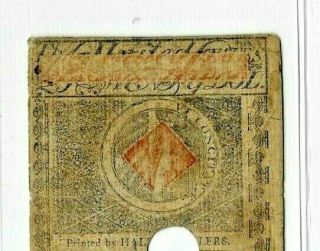 $20 1780 " Old Colonial " (red Note) 1780 (red Note) Rare $20 1780 (red Note)