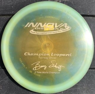 Rare Dyed Pfn Patent S 2x Champion Leopard 172 G Innova Disc Golf Oop