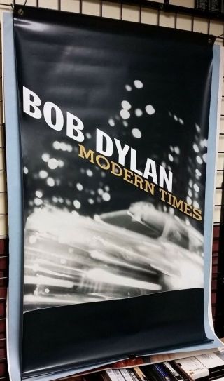 Bob Dylan Large Display Poster Rare Promo Only