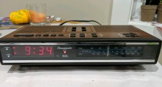 Realistic Chronomatic 251 Model 12 1559 Am/fm Dual Alarm Clock Radio Rare