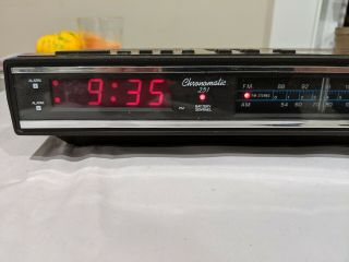 Realistic Chronomatic 251 Model 12 1559 AM/FM Dual Alarm Clock Radio Rare 2