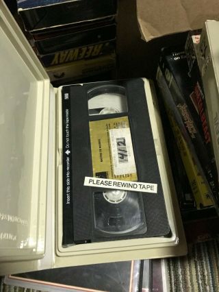 RASTRO MUERTE MEXI SPANISH RARE OOP VHS BIG BOX SLIP 3