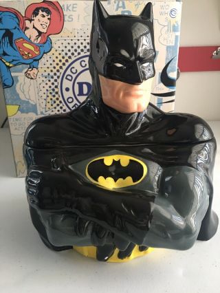 Rare Westland Giftware Dc Comics Batman Cookie Jar