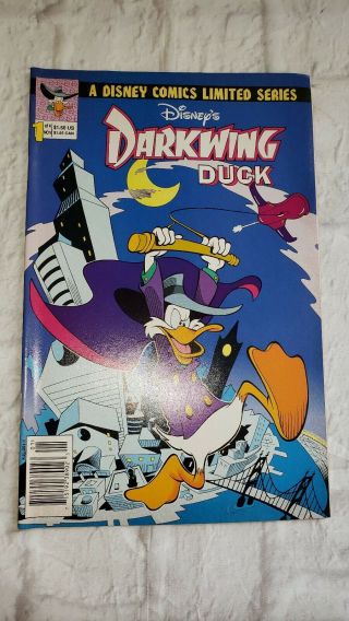 Walt Disney: Darkwing Duck (1991) 1 Rare 1st Appearance 