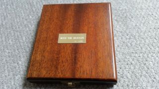 The Beatles Very Rare Limited Edition Mahogany Box With The Beatles Cd Album