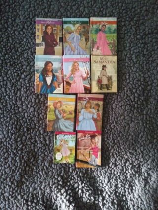 American Girl Doll Mini 10 Book Set Retired Rare Samantha Nellie