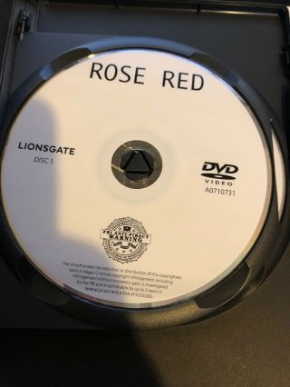 Rose Red (DVD,  2002,  2 - Disc Set) Stephen King RARE OOP VG SHAPE RARE OOP Horror 3