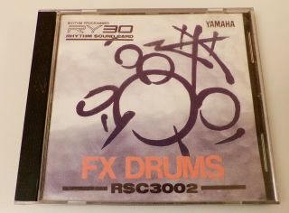 Rare Yamaha Ry30 Drum Machine Rhythm Sound Card Fx Drums Rsc3002