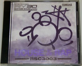 Rare Yamaha Ry30 Drum Machine Rhythm Sound Card House & Rap Rsc3003