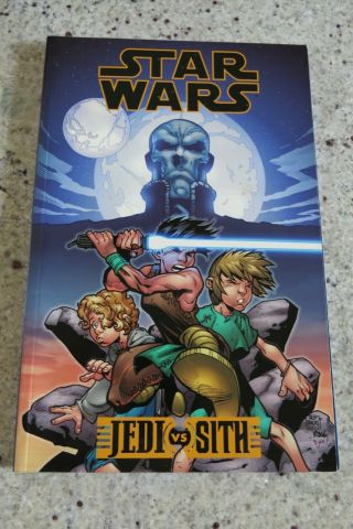 Star Wars Jedi Vs.  Sith Tpb Dark Horse Com 2002 1st Print Coll 1 - 6 Very Rare Oop