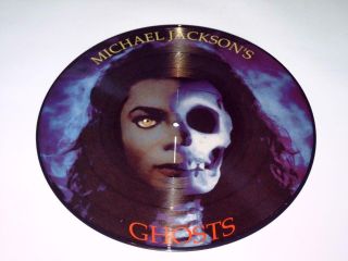 Michael Jackson - Ghosts - Lp Vinyl Picture Disc Near Rare A025