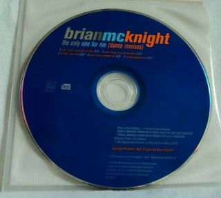 Brian Mcknight - The Only One For Me (remixes) - Rare 5 Track Promo Cd Single
