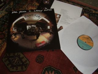 Neil Young & Crazy Horse - Ragged Glory - Rare Vinyl Lp Album 1990