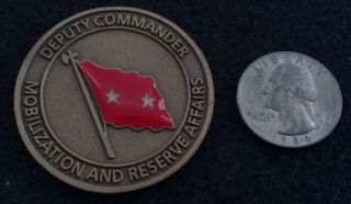 Rare 2 Star General Us Special Operations Command Socom Mobil Ra Challenge Coin