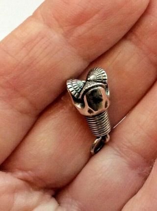 James Avery Sterling Silver Charm,  Oil Drill Bit,  Retired,  Rare, 2