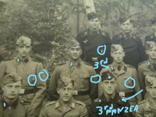 RARE WWII German Photo Combat 5.  5 x 8 