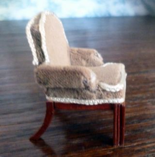 Vintage John Masterman Artist Arm Chair 1/24 Dollhouse Room Box Miniature
