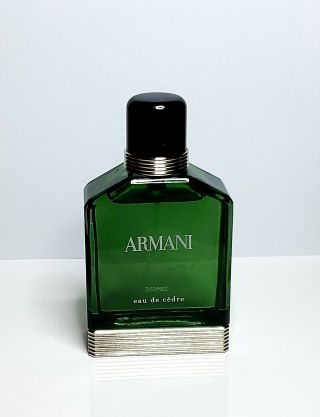 Armani Eau De Cedre Pour Homme By Giorgio Armani Edt Spray 50 Ml / 1.  7 Oz (rare)
