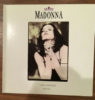 Madonna - Like A Prayer Remixes - Promo Cd - 1989 Sire Records - Rare Disc