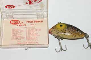 Vintage Pico Perch T Series Rainbow Green / Brown