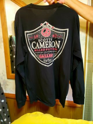 Titleist Scotty Cameron Gallery T Shirt Circle T Size Large " Very Rare "