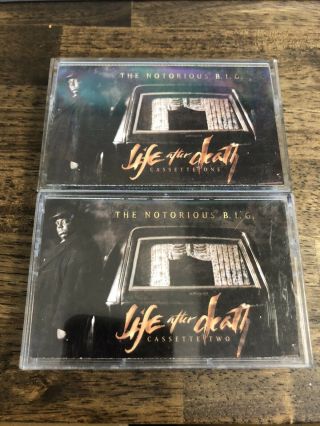 The Notorious Big Life After Death Cassette Tapes Ready To Die Nas Jay Z Rare