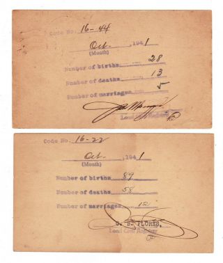 1941 PHILIPPINE POSTAL CARD CANCELLED DALAGUETE & SANTA FE CEBU - RARE 2