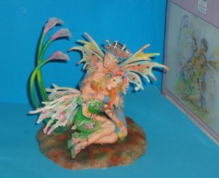 V.  Rare Christine Haworth Faerie / Leonardo Fairy Figurine Ltd Ed