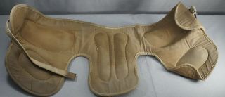 LATE 1940 ' S MACGREGOR GOLDSMITH FOOTBALL KIDNEY / HIP PADS - ADULT SIZE 3