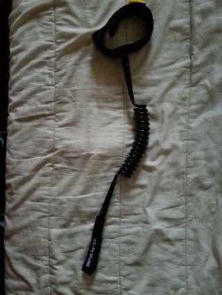 Dakine Kainui Coiled Bicep 5/16 " Body Board Leash Black (rarely)