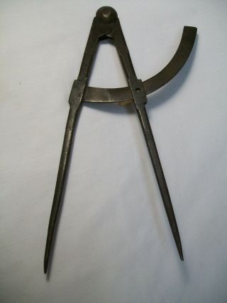 Antique Blacksmith Hand Forged Divider Calipers