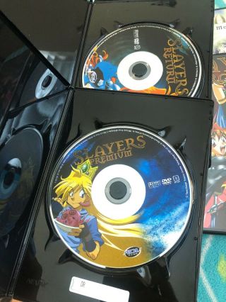 Slayers - Movie Box (DVD,  2005,  5 - Disc Set) Anime Rare OOP ADV Films 3