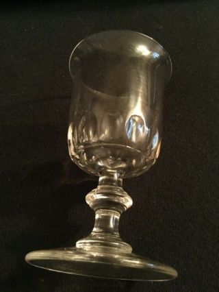 2 Antique Cambridge Glass Hot Whiskey Glasses Ca 1903