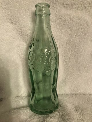 Extremely Rare “r,  ” 1915 Hastings,  Nebraska Coca Cola Hobbleskirt Bottle Ne Neb