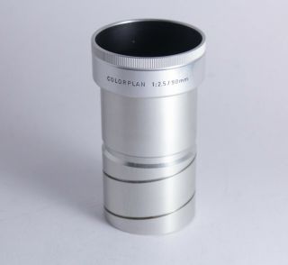 rare Leitz Wetzlar Colorplan F/2,  5 90mm Projection Lens Leica Bokeh Fast Germany 3