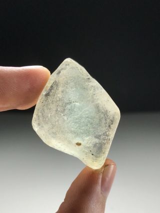 Rare 278 Ct Gram Blue Topaz Floater Crystal From Jos Plateau,  Nigeria