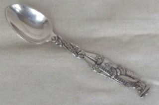 A Stunning Solid Sterling Silver Philadelphia Souvenir Spoon By J.  E.  Caldwell.