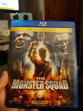 The Monster Squad (blu - Ray Disc,  2009,  20th Anniversary Edition) Rare