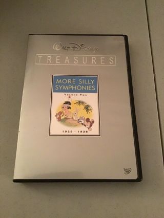 Walt Disney Treasures: More Silly Symphonies (dvd,  2006) Rare No Tin