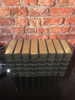 The Shakespeare Press 1928 Rare 8 Vol Plutarch’s Lives Greeks Romans 322/500