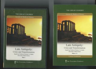 Great Courses Late Antiquity: Crisis And Transformation 6 Dvds Course Guidebook
