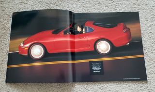 1994 Toyota Supra Brochure Supra Turbo 32 Page Sales Brochure Rare 3