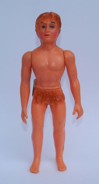 Vintage Rare Tarzan Of The Apes Figure Made In Mexico 70 