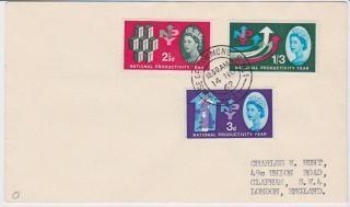 Gb Stamps Rare First Day Cover 1962 Productivity Year House Of Commons Cds