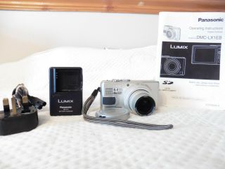 Panasonic Lumix Dmc - Lx1 8.  4mp Digital Camera With Lieca Lens Rare