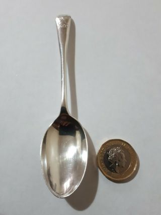 Solid Sterling Silver Tea/coffee Spoon,  Golf Interest,  J.  D,  S Ltd,  Sheffield, .