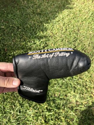 Scotty Cameron Putter Headcover - The Art Of Putting Good Shape Rare